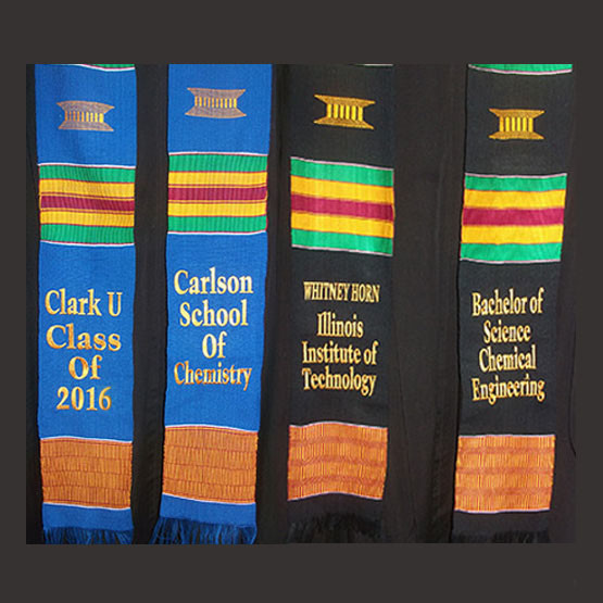 kente graduation stole meaning