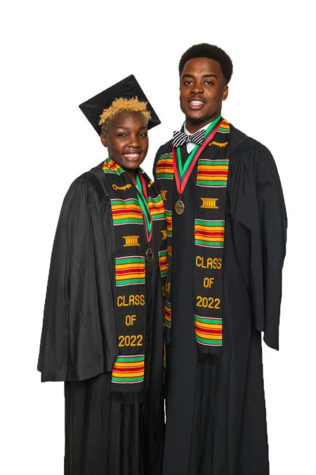 Custom Black Grad Matters Kente Graduation Stole, Custom All over ...